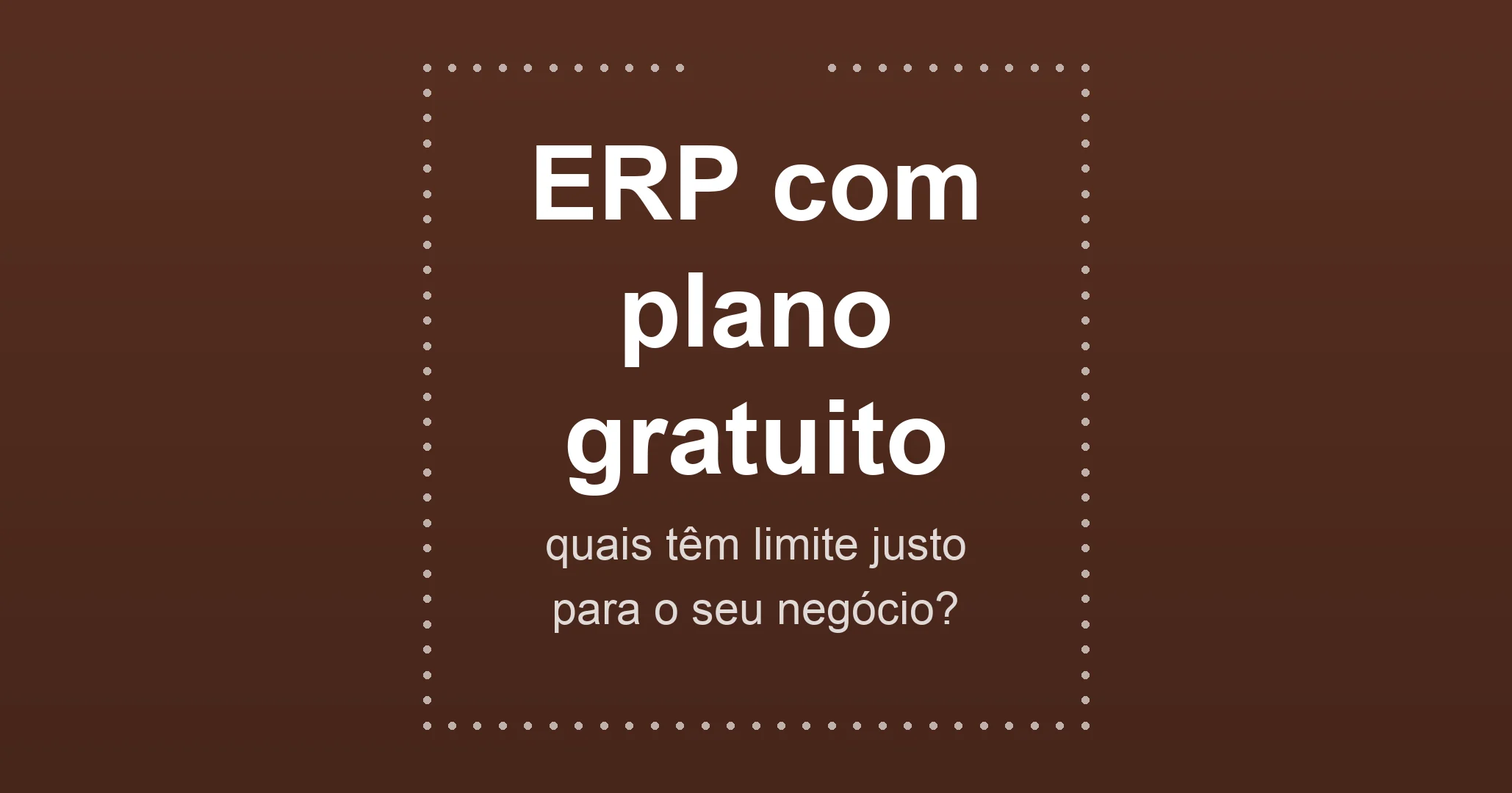 Compare os planos gratuitos de Bling, Tiny, Omie, Odoo e ERPNext. Veja os limites reais de notas, usuários e produtos de cada um antes de criar a conta.