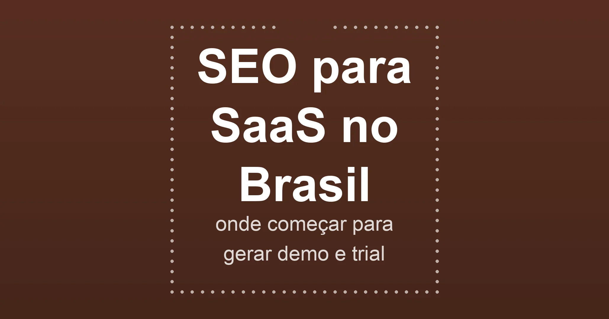 Páginas de comparação e alternativas geram mais trial e demo do que topo de funil. Veja os números de dificuldade e conversão no Brasil e a ordem para começar.
